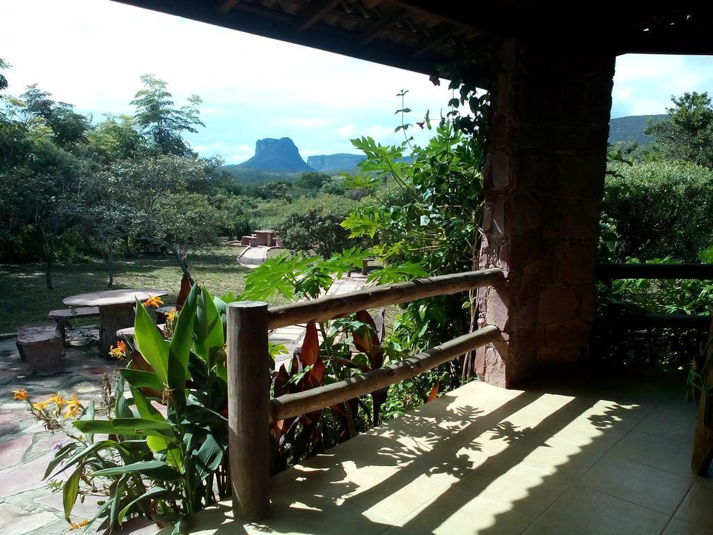 Pousada Terras Do Poente Vale do Capao Luaran gambar