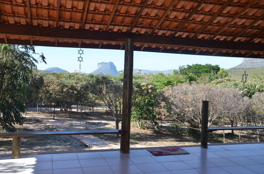 Pousada Terras Do Poente Vale do Capao Luaran gambar