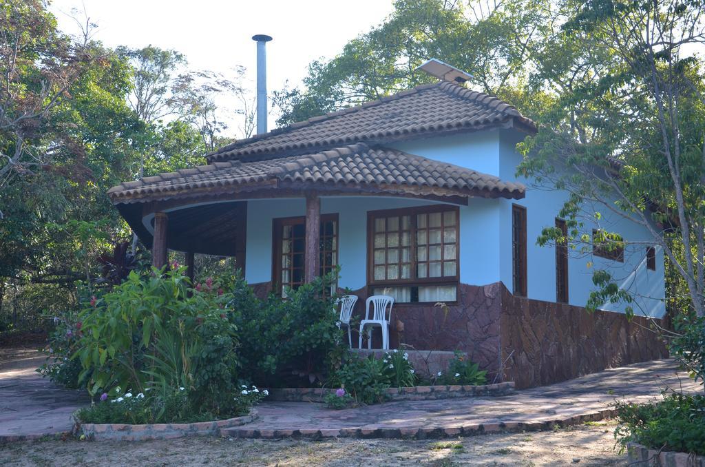 Pousada Terras Do Poente Vale do Capao Luaran gambar